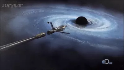 Với hố đen thông thường, chỉ cần đến gần là bị xé toạc.
