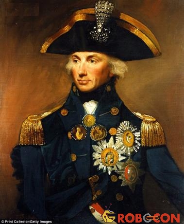 Đô đốc người Anh Horatio Nelson. 