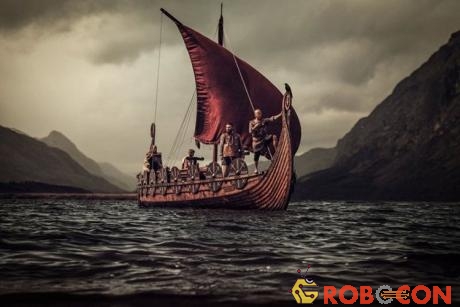 Minh họa những chuyến đi biển của người Viking. (Ảnh: Shutterstock).