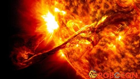 Nhiệt độ tại bề mặt Mặt trời vào khoảng 5.537 độ C.