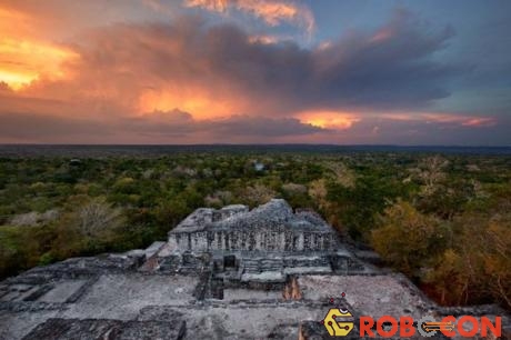 Cách đây khoảng 1.400 năm, khu tàn tích của đô thành Calakmul từng là nơi vương quốc của các vị Vua Rắn