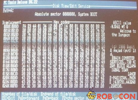Con virus được phát tán đầu tiên trên các hệ điều hành máy tính IBM có tên là Brain.