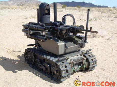 Một robot chiến đấu của quân đội Mỹ.