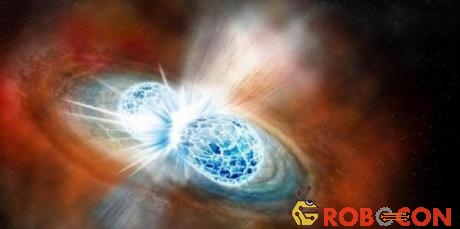 Các nhà khoa học lần đầu quan sát được vụ va chạm của 2 ngôi sao neutron vào ngày 17/8.