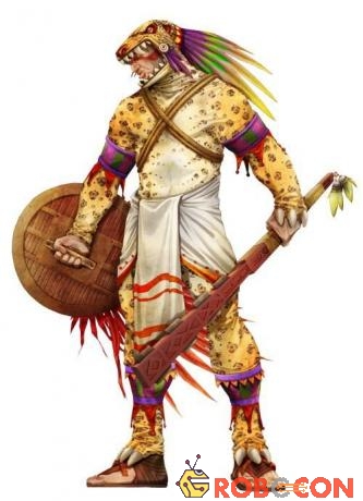 Một chiến binh Aztec