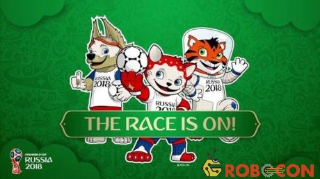 Sói Zabivaka - Linh vật của World Cup 2018 tổ chức tại Nga.