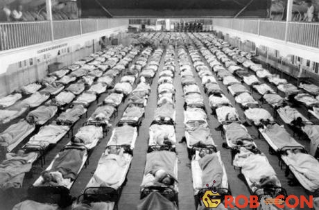 Dịch cúm năm 1918 khiến hàng trăm triệu người chết.