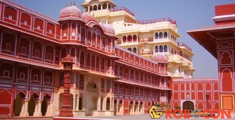 Thành phố Jaipur nổi tiếng với hàng loạt các di sản văn hoá