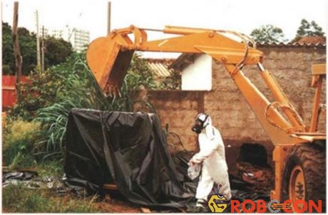 Nền nhà của Santos Alves và Mota Pereira đều bị bóc đi lớp đất bề mặt. 