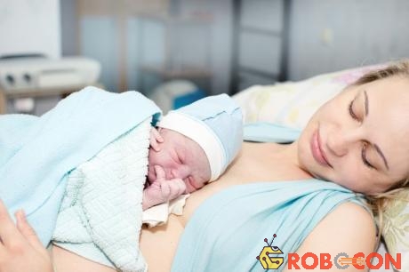 Phương pháp da kề da tốt cho cả mẹ và bé sơ sinh.