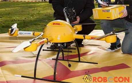 DHL thử nghiệm dùng drone để giao thuốc khẩn cấp hồi năm 2013​.
