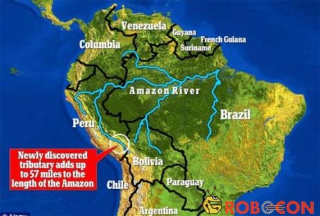 Hệ thống sông Amazon khởi nguồn từ Peru