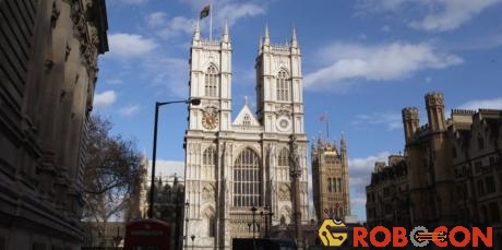 Tu viện Westminster là nơi chôn cất nhiều nhà khoa học nổi tiếng