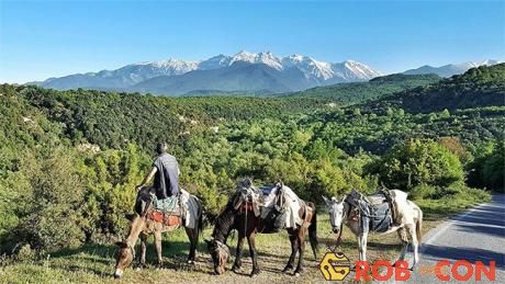 Đỉnh cao nhất trên núi này là Mitikas và cũng là đỉnh cao nhất tại Hy Lạp.