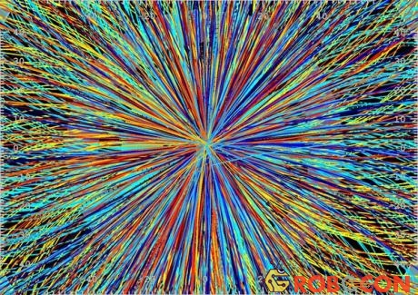 Bề mặt bể dò MinoBooNE có thể nhặt các hạt ánh sáng phát ra khi neutrino tương tác hạt nhân.