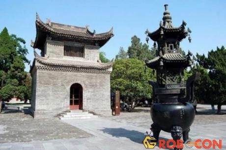 Ngôi chùa cổ được xây dựng dưới thời trị vì của Võ Tắc Thiên.