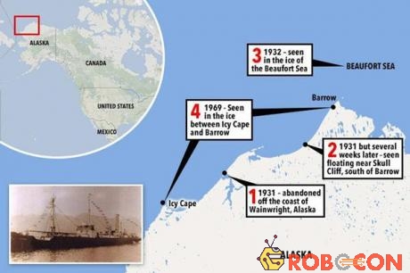 Nhiều người kể rằng đã bắt gặp tàu Baychimo lướt trên mặt biển và lần cuối cùng là ở ngoài khơi Alaska vào năm 1969