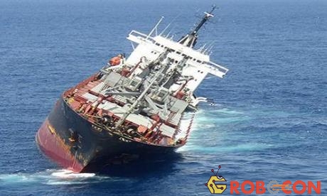 Hiện tượng hóa lỏng có thể làm tàu nghiêng trên mặt nước, dẫn tới đắm tàu