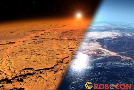 Phía dưới bề mặt sao Hỏa có nhiều điểm tương đồng với Trái đất.