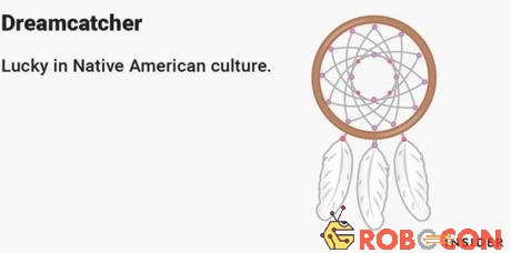 Trong văn hóa của dân bản địa châu Mỹ - Dreamcatcher