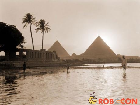 Thời cổ đại, người dân Ai Cập sống phụ thuộc vào nguồn phù sa từ những cơn lũ sông Nile.