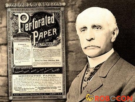 Nhà sáng chế Joseph Gayetty, người được cho là đã phát minh ra mẫu giấy vệ sinh thương mại đầu tiên