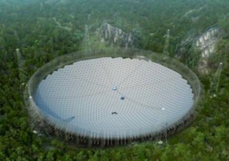 Trung Quốc xây kính viễn vọng vô tuyến tìm kiếm sự sống ngoài Trái đất