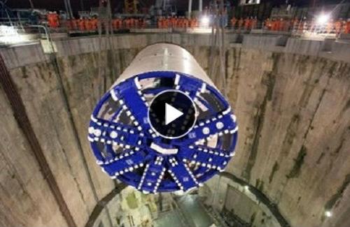 Xây dựng đường hầm dưới lòng London bằng siêu máy khoan khổng lồ nghìn tấn