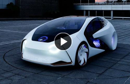 Thiết kế xe tự hành của Toyota - Siêu phẩm xe của kỷ nguyên vũ trụ