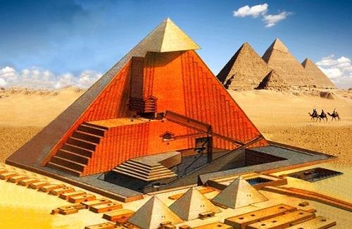 Vị trí địa lý vô cùng hoàn hảo của đại kim tự tháp Giza