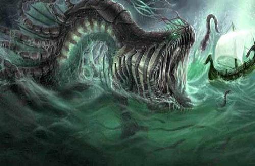 Phát hiện xác rắn biển huyền thoại dạt vào bờ biển Anh?