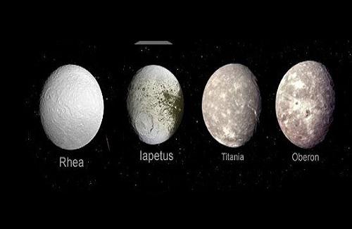 Bất ngờ với kích thước của các Mặt trăng lớn nhất trong Thái Dương hệ