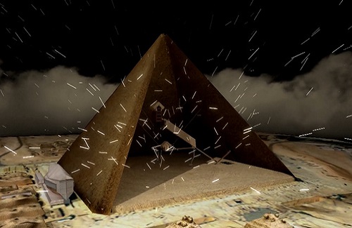 Hình ảnh 3D về cấu trúc bên trong kim tự tháp được tiết lộ