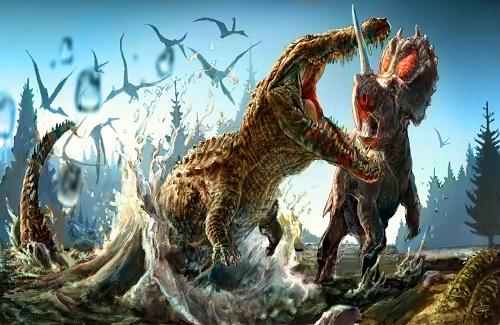Kinh hoàng cá sấu cổ đại có thể "làm thịt" cả khủng long bạo chúa