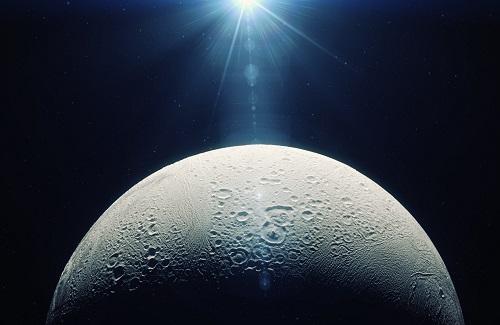 Mặt trăng Enceladus - Vệ tinh lớn thứ sáu của Sao Thổ