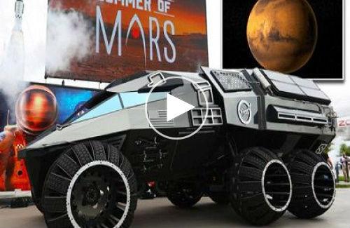 Mẫu xe thám hiểm sao Hỏa giống phim Người Dơi mới của NASA