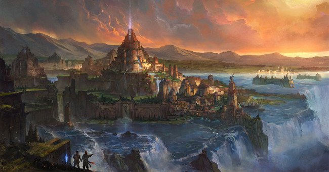 Những truyền thuyết bí ẩn về thành phố huyền thoại Atlantis