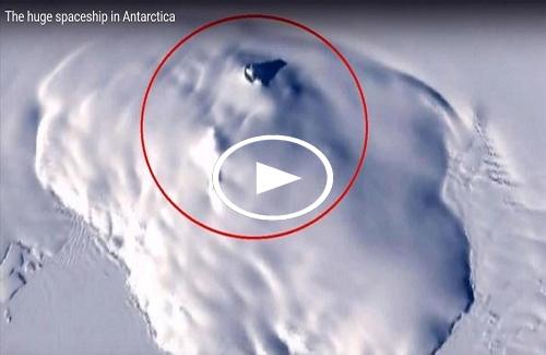 Vật thể 600m nghi tàu ngoài hành tinh dưới băng Nam Cực