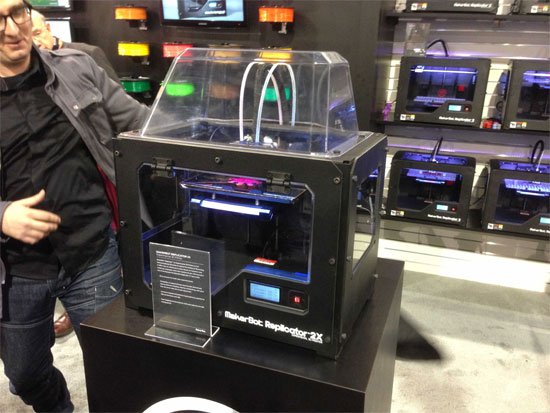 Máy in 3D MakerBot "hớp hồn" khách tham quan CeBIT