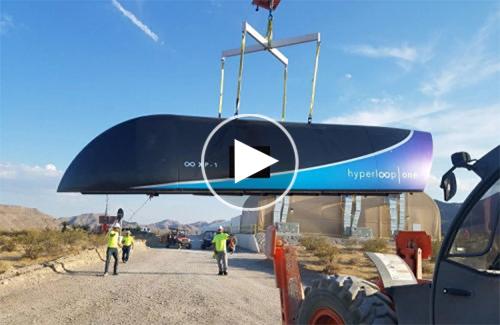 Video: Hyperloop One đã chạy thử thành công, mới đạt 1/10 tốc độ mong muốn