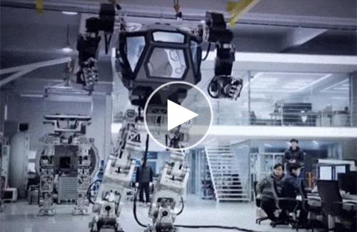 Hàn Quốc chế robot khổng lồ có người điều khiển bên trong