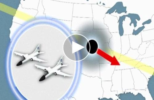 Video: NASA cho máy bay bám theo nhật thực toàn phần