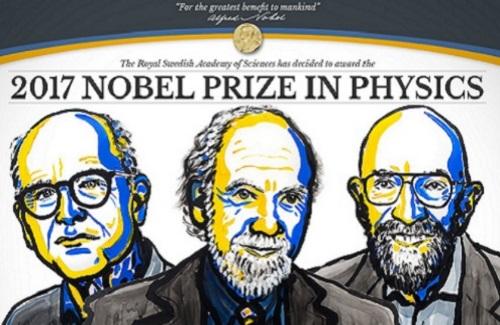 Công trình khám phá sóng hấp dẫn đạt giải Nobel Vật lý 2017