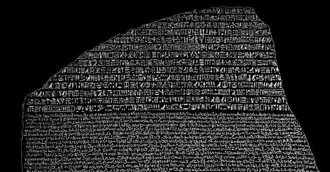 Phiến đá giúp giải mã ngôn ngữ Ai Cập cổ đại