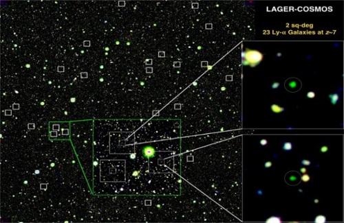 Phát hiện 23 thiên hà hình thành sau vụ nổ Big Bang 800 triệu năm
