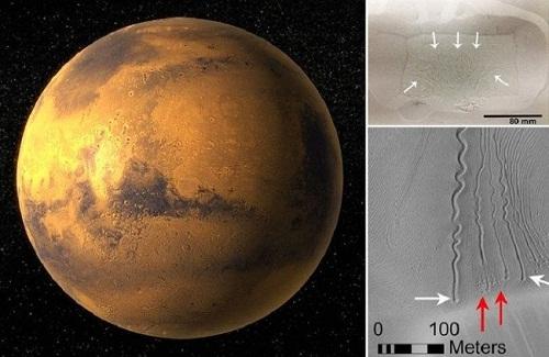 Giải mã những rãnh lượn sóng bí ẩn trên sao Hỏa