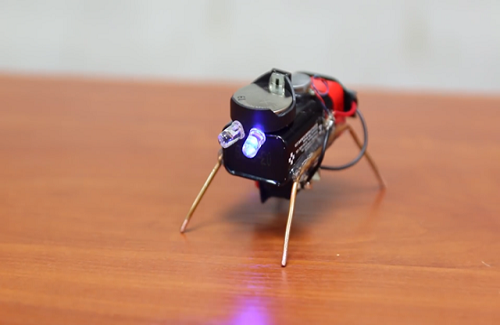 Hướng dẫn tự chế robot mini cực đơn giản có ảnh chi tiết