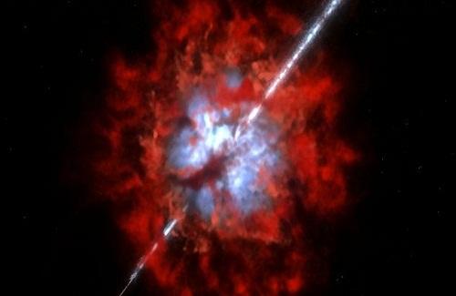 Vụ nổ tia gamma dữ dội nhất trong vũ trụ