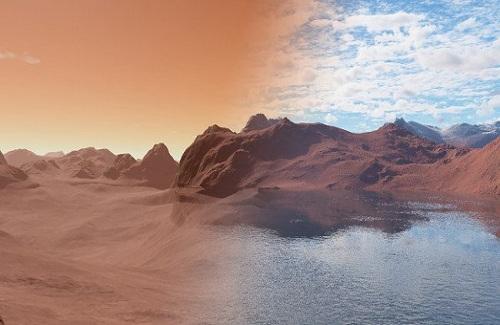 Sao Hỏa từng là hành tinh xanh giống như Trái đất của chúng ta