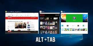 Bộ phím tắt Alt+Tab sẽ đảm nhiệm chức năng khác thay vì chuyển ứng dụng?